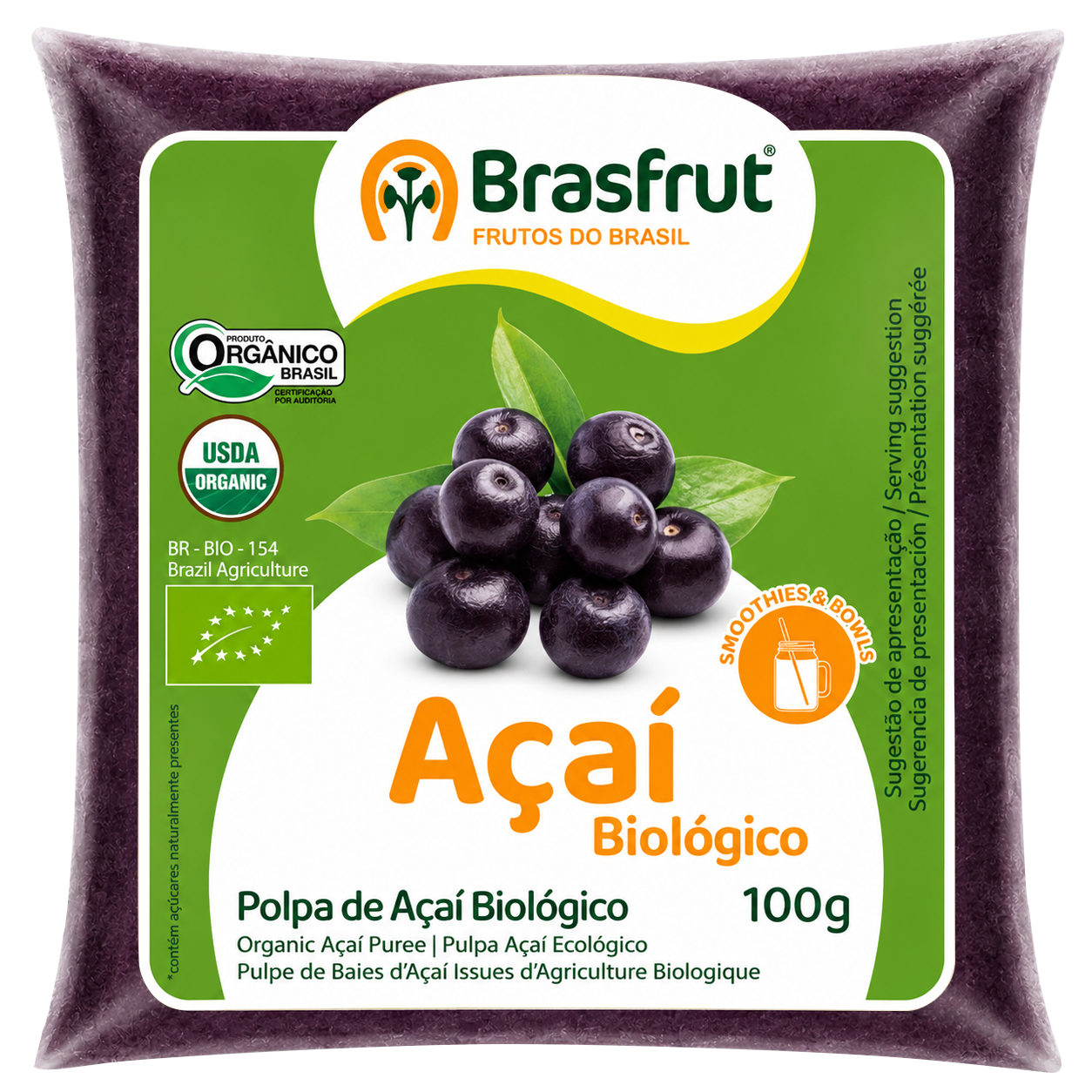 Polpa de Açaí Biológico